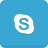 Skype Flat icon