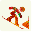 Sochi 2014 Snowboard Icon