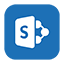 Solid Sharepoint icon