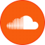 Soundcloud Round With Border icon