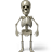Standing skeleton-48