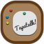 Tapatalk Flat Round Icon