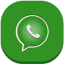Whatsapp Flat Round icon