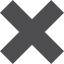 X Vector Icon