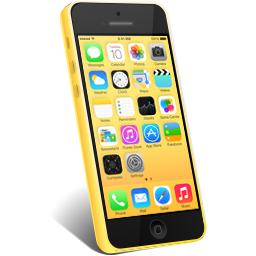 Yellow iPhone 5C-256